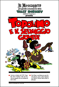 Il Messaggero Presenta - Volume 22 - Topolino E Il Selvaggio Giovedi