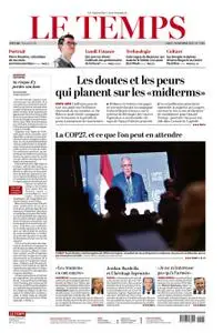 Le Temps  - 07 November 2022