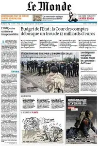 Le Monde du Jeudi, 29. Mai 2014
