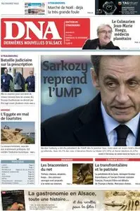 Dernières Nouvelles d'Alsace Du Dimanche 30 Novembre 2014