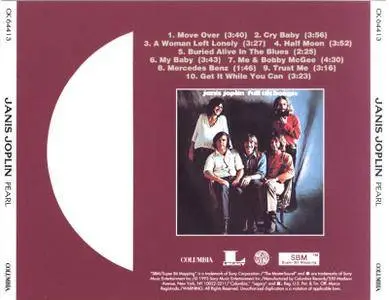 Janis Joplin - Pearl (1971) [1993, Columbia/Sony Music CK 64413]