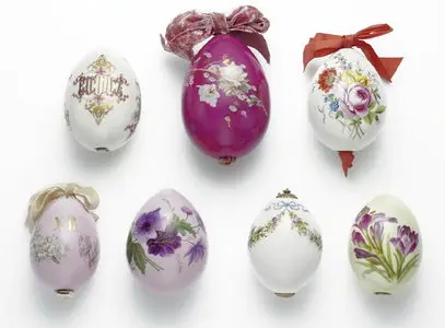 Imperial Porcelain Easter eggs
