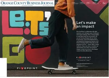 Orange County Business Journal – August 30, 2021