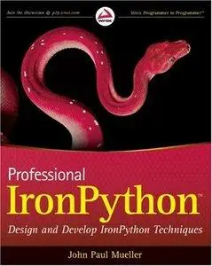 Professional IronPython (repost)