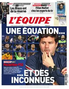 L’equipe du Samedi 27 Novembre 2021