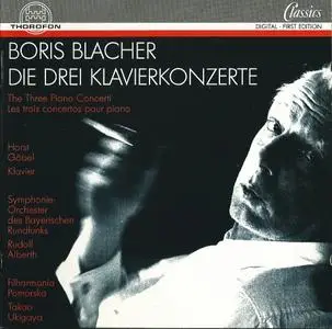 Horst Göbel - Boris Blacher: The Three Piano Concertos (1995) (Repost)