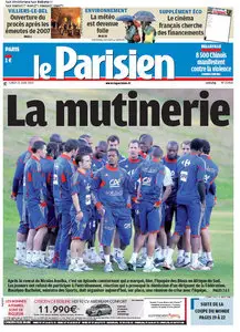 Le Parisien + cahier Paris - Lundi 21 juin 2010