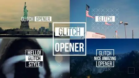 Dynamic Glitch Opener 2 - Project for After Effects (VideoHive)