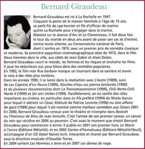 Bernard Giraudeau, "Les dames de nage"