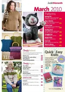 Simply Knitting - March 2010