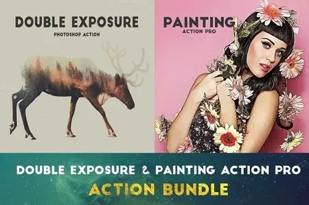 CreativeMarket - Exposure & Painting Action Bundle