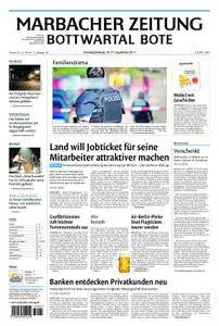 Marbacher Zeitung - 16. September 2017