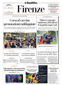 la Repubblica Firenze - 26 Luglio 2021