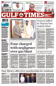 Gulf Times - Qatar, 15.04.2014