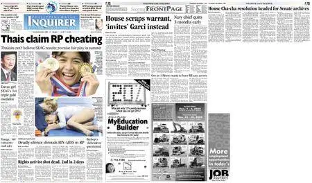 Philippine Daily Inquirer – December 01, 2005