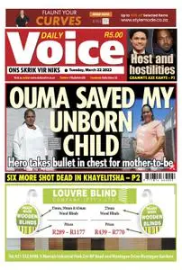 Daily Voice – 22 March 2022