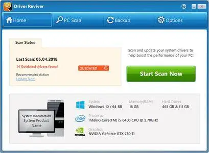 ReviverSoft Driver Reviver 5.25.8.4 Multilingual Portable