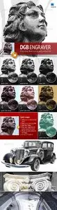 Engrave Photoshop Actions Kit