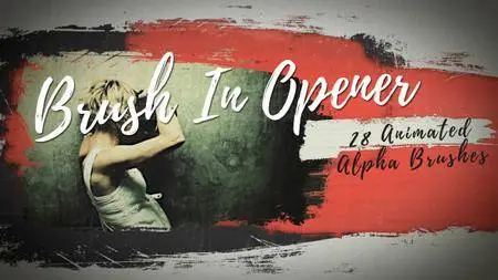 Brush In Opener - Project for After Effects (VideoHive)