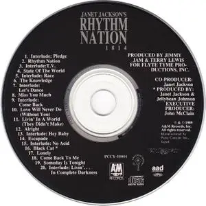 Janet Jackson - Rhythm Nation 1814 (1989) [Japanese 1st Press]