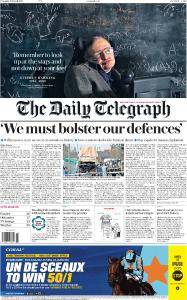 The Daily Telegraph - March 15, 2018