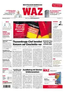 WAZ Westdeutsche Allgemeine Zeitung Hattingen - 16. Mai 2019