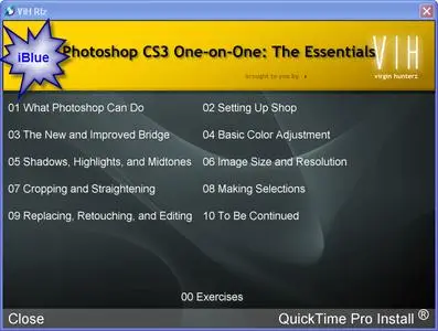 Photoshop CS3 tutorial multimedia