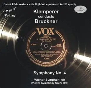 Otto Klemperer, Wiener Symphoniker - Anton Bruckner: Symphony №4 (1951/2016)