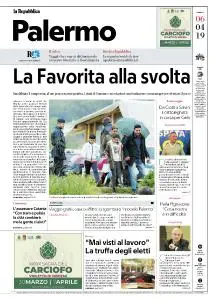 la Repubblica Palermo - 6 Aprile 2019