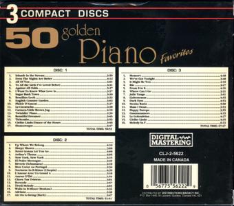 V.A. - 50 Golden Piano Favorites [3CD Enhanced Box Set] (1997)