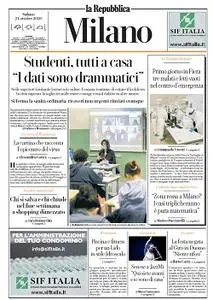 la Repubblica Milano - 24 Ottobre 2020