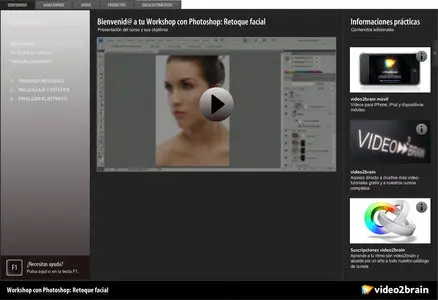 Video2Brain Workshop con Adobe Photoshop: Retoque Facial