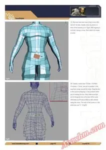 Swordmaster - Low-poly Game Character (Maya)