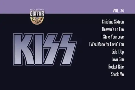 Hal Leonard: Guitar Play-Along vol.34 - Kiss with Doug Boduch