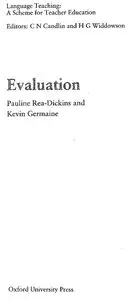 Evaluation By Pauline Rea-Dickins, Kevin Germaine