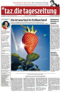 Tageszeitung TAZ 07 09 2012