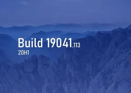 Windows 10 Insider Preview (20H1) Build 19041.113