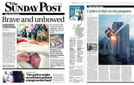 The Sunday Post Scottish Edition – February 27, 2022