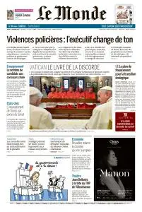 Le Monde du Jeudi 16 Janvier 2020