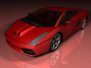 3D Car Model - Lamborghini Gallardo from NFS:MW