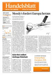 Handelsblatt News am Abend vom 06.07.2011