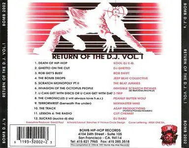 VA - Return Of The DJ Vol. I (1995) {1997 Bomb Hip-Hop} **[RE-UP]**