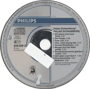 Palais Schaumburg - Palais Schaumburg [Phonogram 846 026-2] {1981, ReIssue}