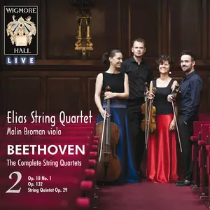 Elias String Quartet - Ludwig van Beethoven: The Complete String Quartets, Vol. 2 (2016)