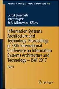 Information Systems Architecture and Technology: Proceedings of 38th International Conference, Part I
