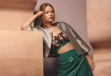 Hollie-May Saker by Scott Trindle for Vogue UK May 2015