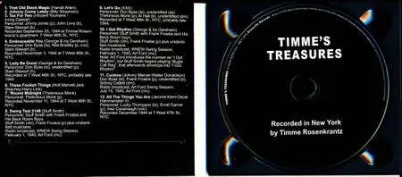 Timme Rosenkrantz - Timme’s Treasures (2015) {Storyville 1018439 rec 1944-1945}