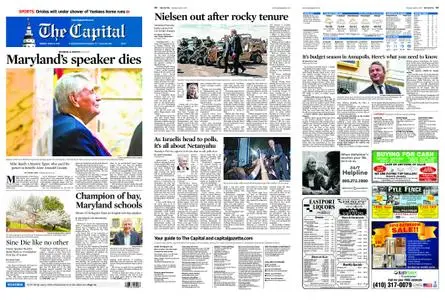 The Capital – April 08, 2019