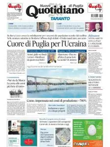 Quotidiano di Puglia Taranto - 28 Febbraio 2022