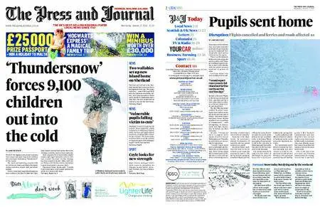 The Press and Journal Highlands and Islands – January 17, 2018